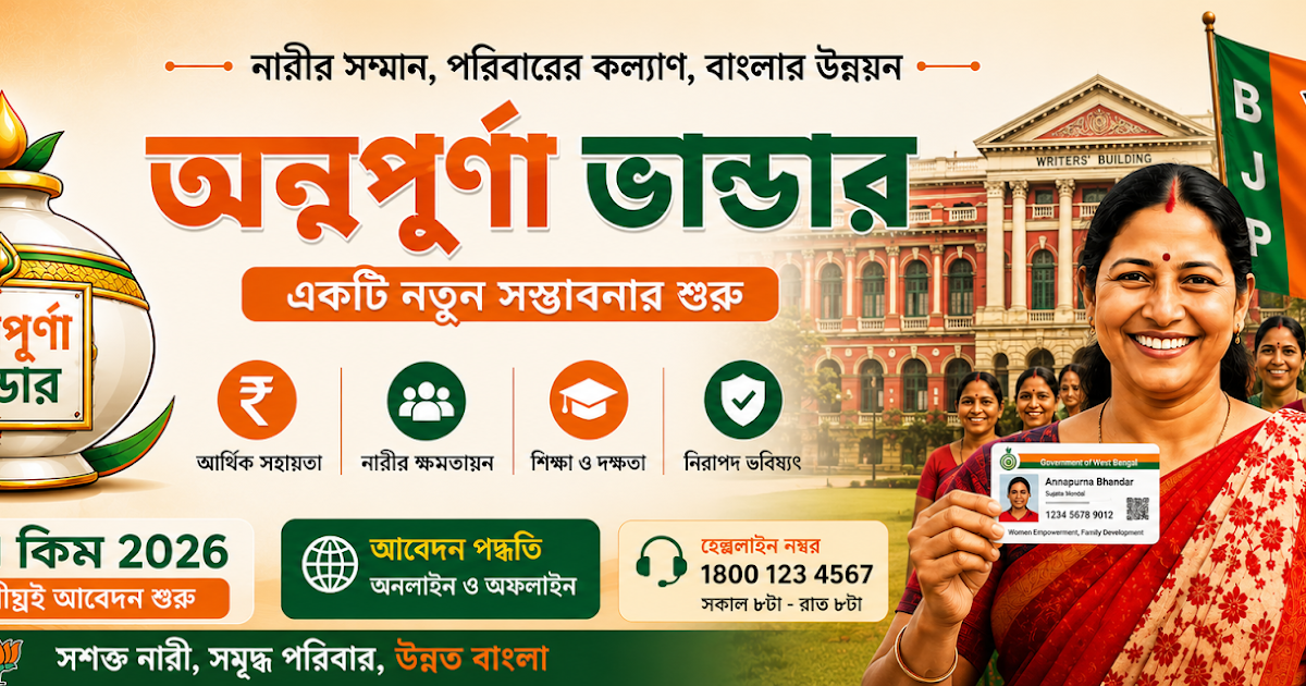 Annapurna Bhandar Scheme Banner